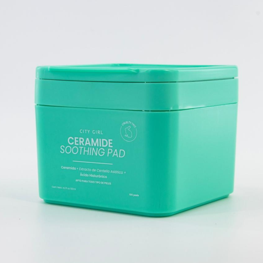 Ceramide Soothing Pad City Girl — 100 pads